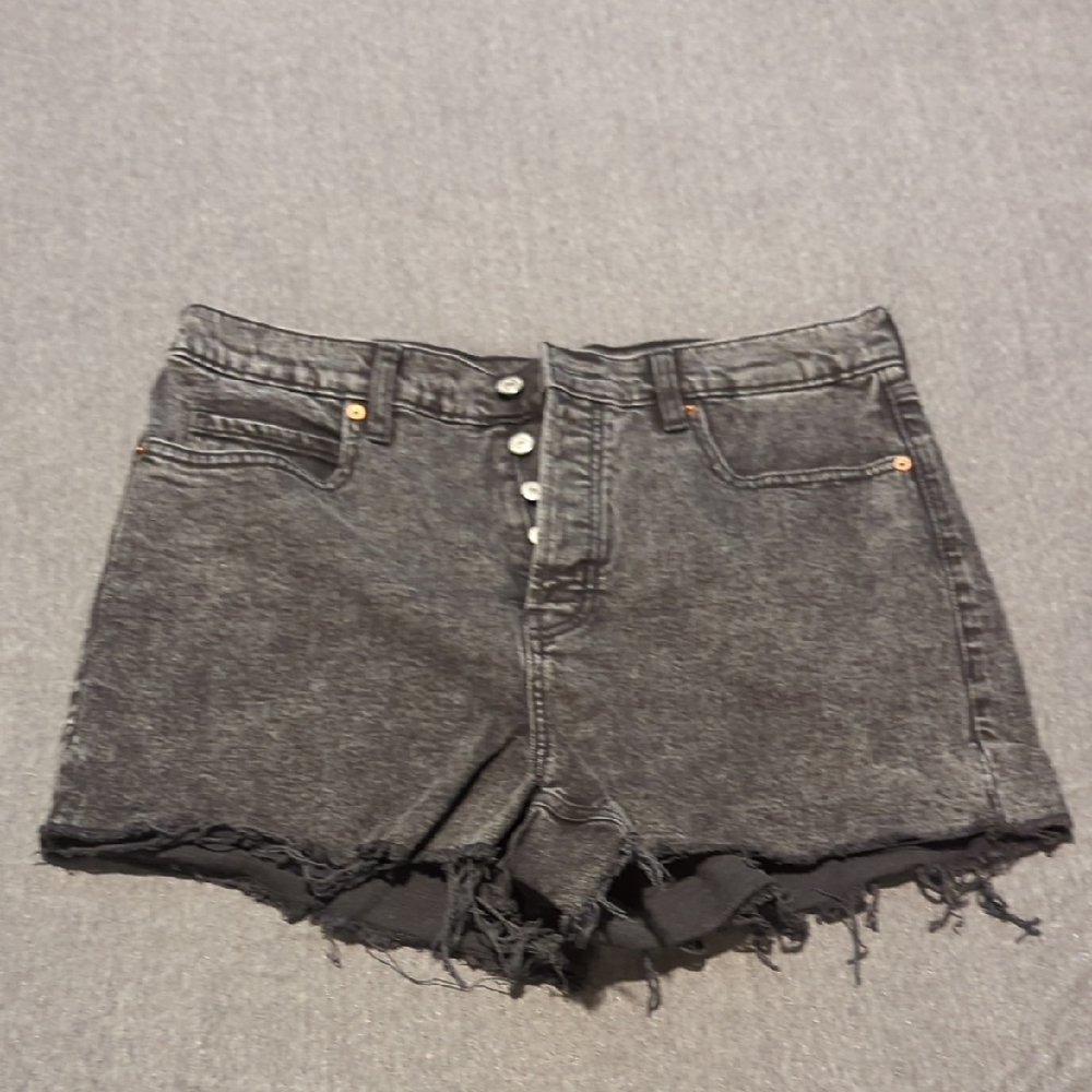 Old Navy Dark Gray Jean Shorts